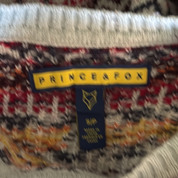 Aeropostale Prince & Fox cable knit sweater small preppy academia gorpcore fall - Picture 10 of 11